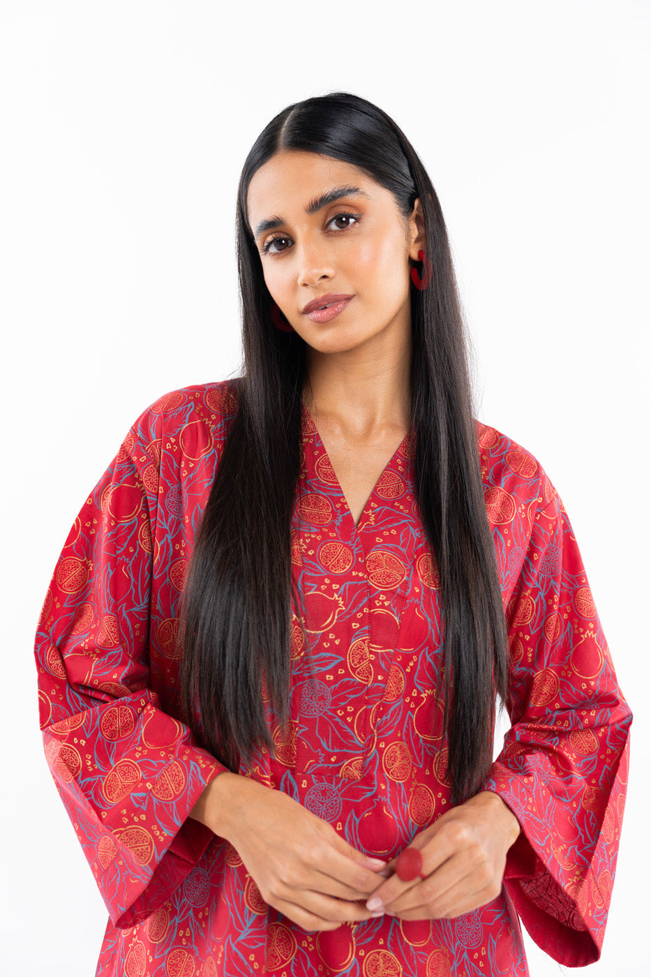 2 PC Printed Cambric Outfit