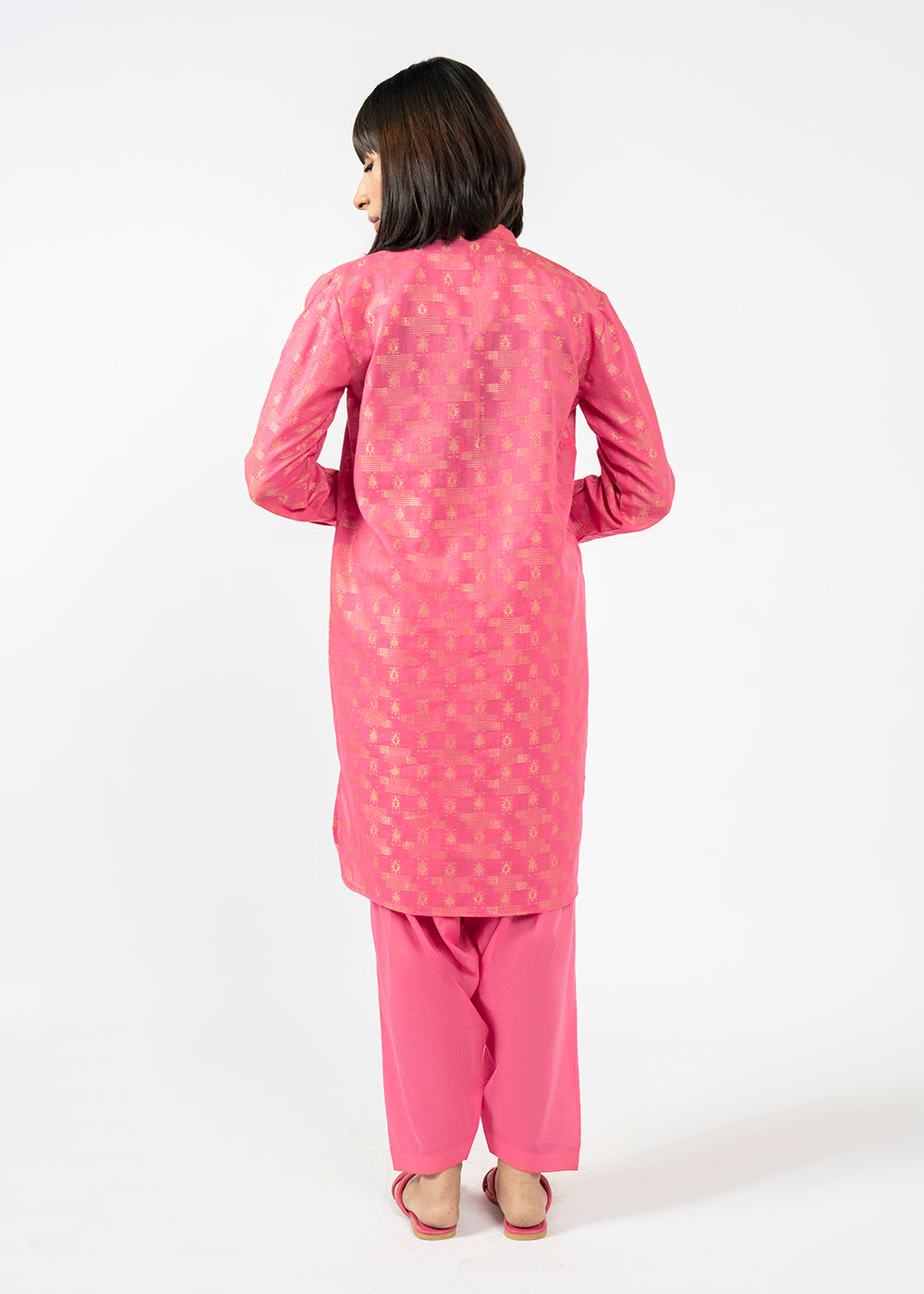 2 PC Dyed Jacquard Outfit
