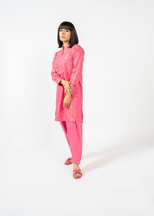 2 PC Dyed Jacquard Outfit