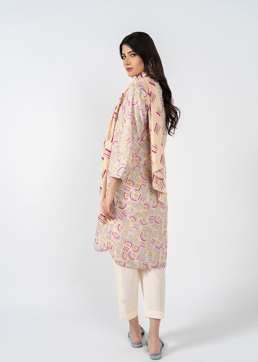 2 PC Printed Lawn Outfit