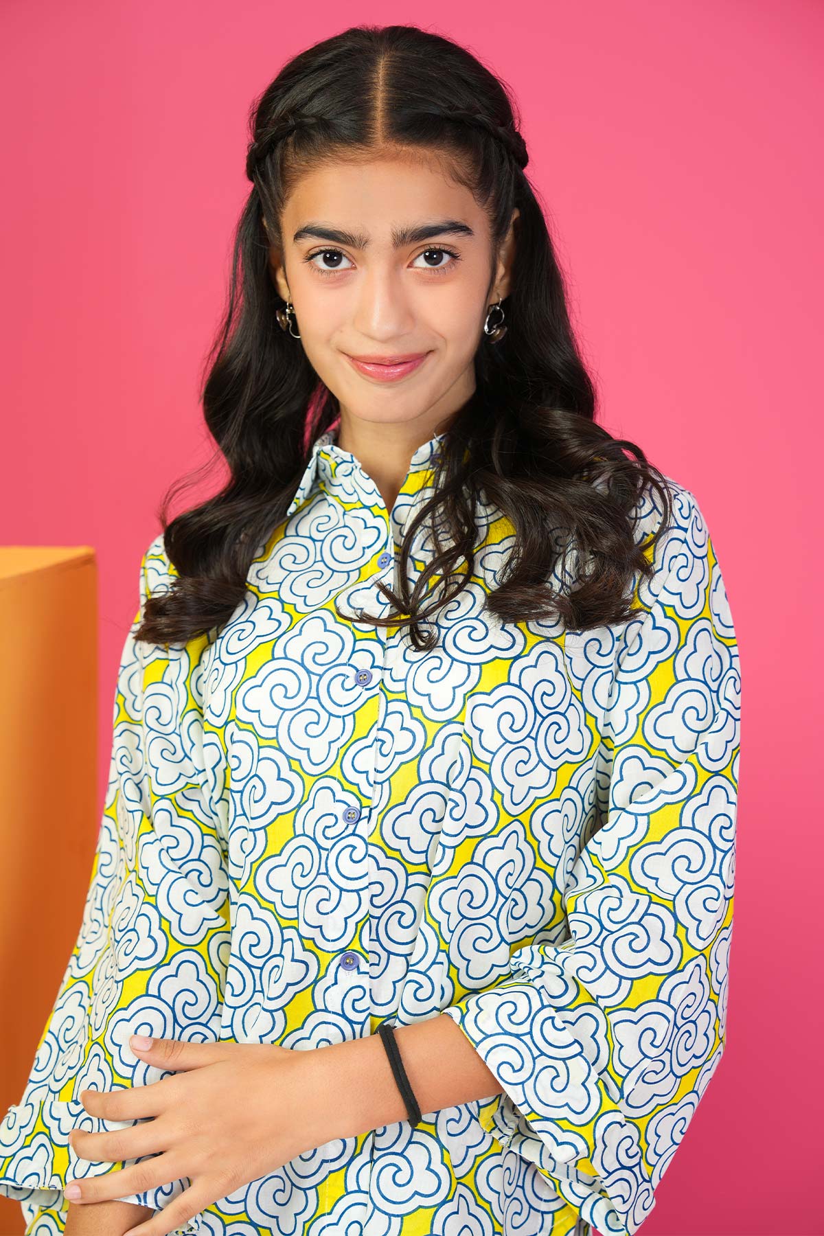2 Pc Printed Cambric Outfit
