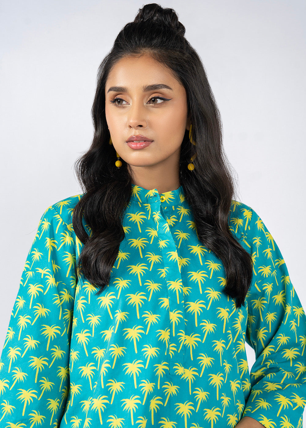 Printed Cambric Shirt