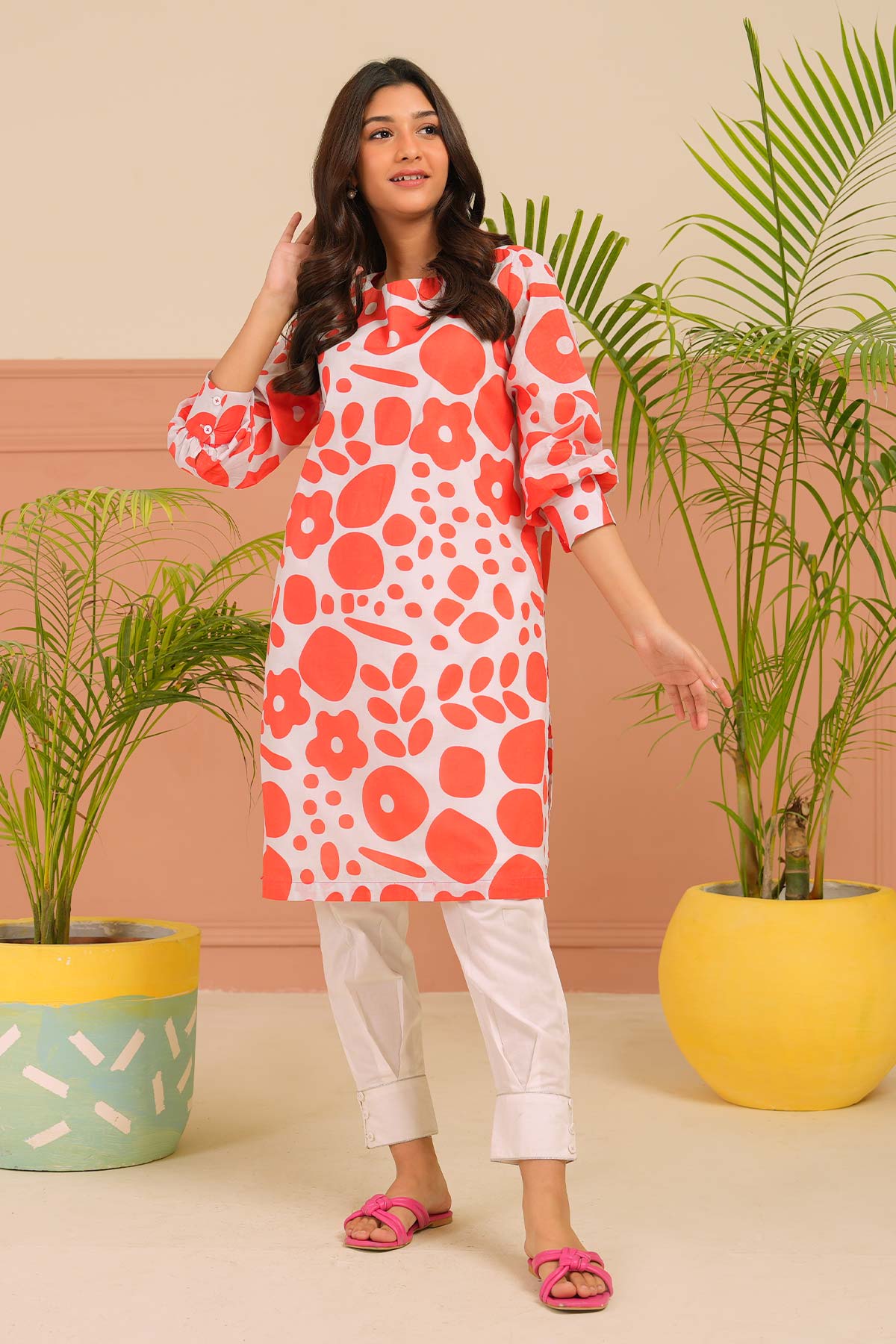 Printed Lawn Shirt