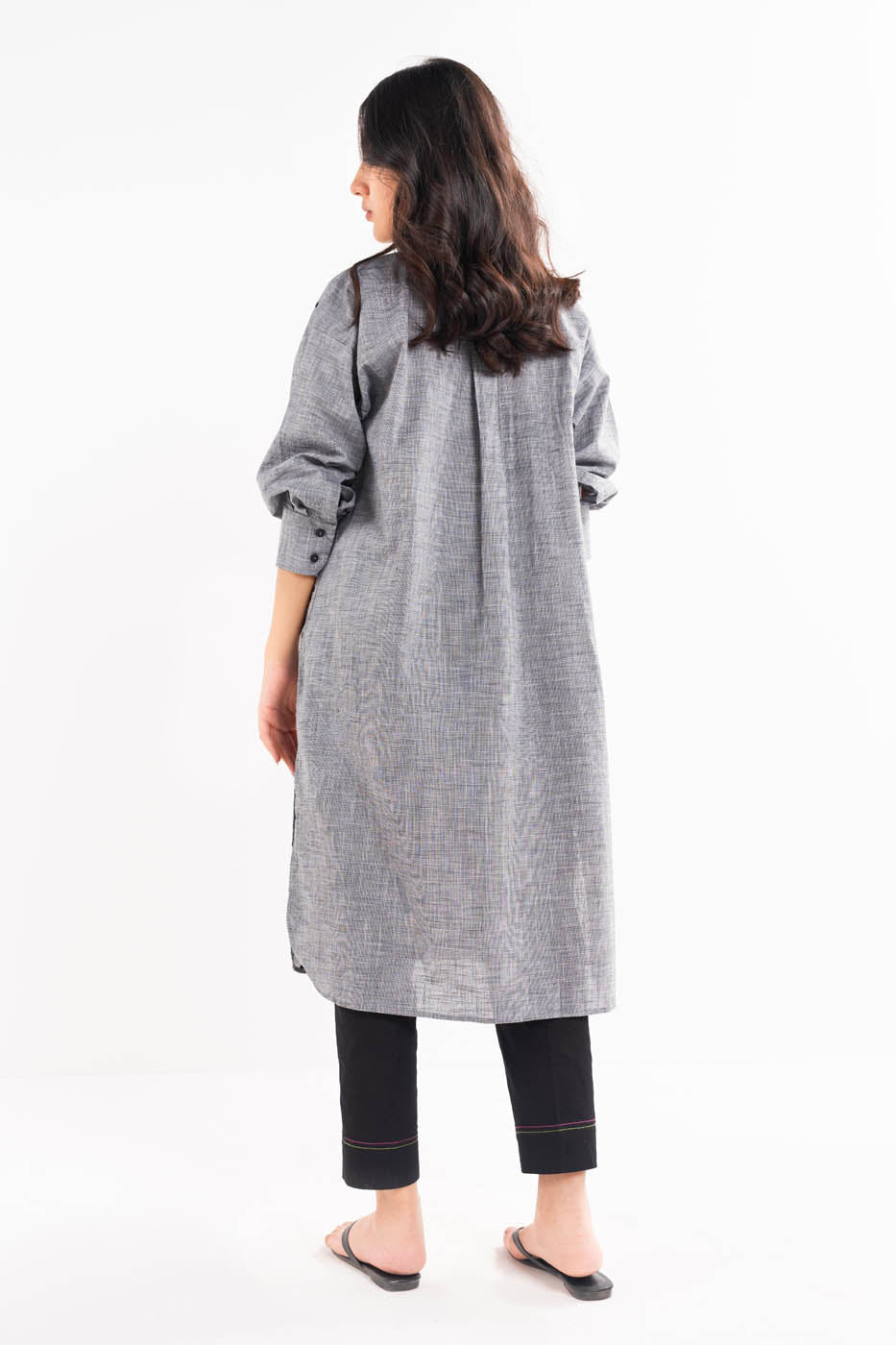 Yarn Dyed Embroidered Shirt