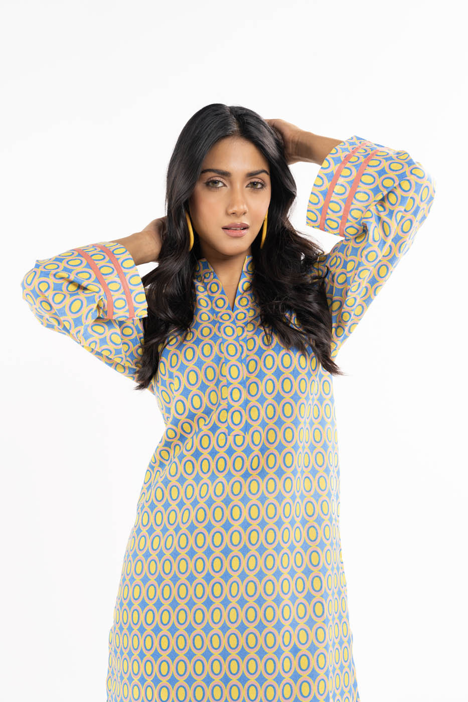 Printed Karandi Shirt
