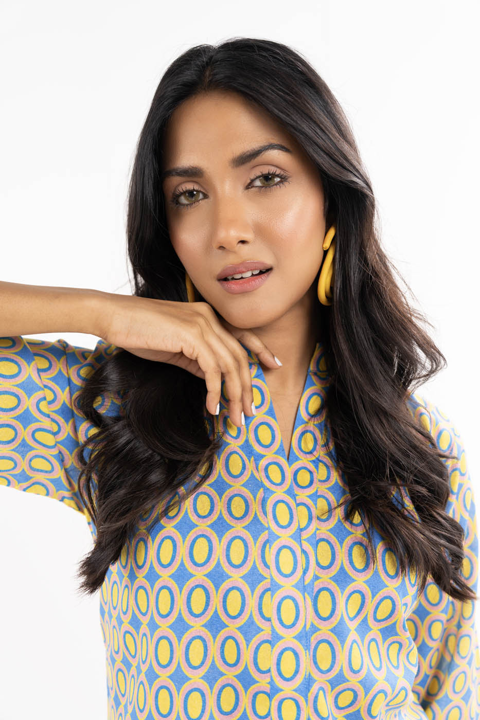 Printed Karandi Shirt
