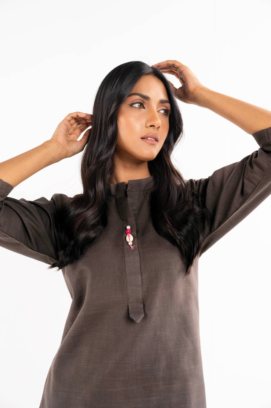 2 PC Dyed Khaddar Outfit