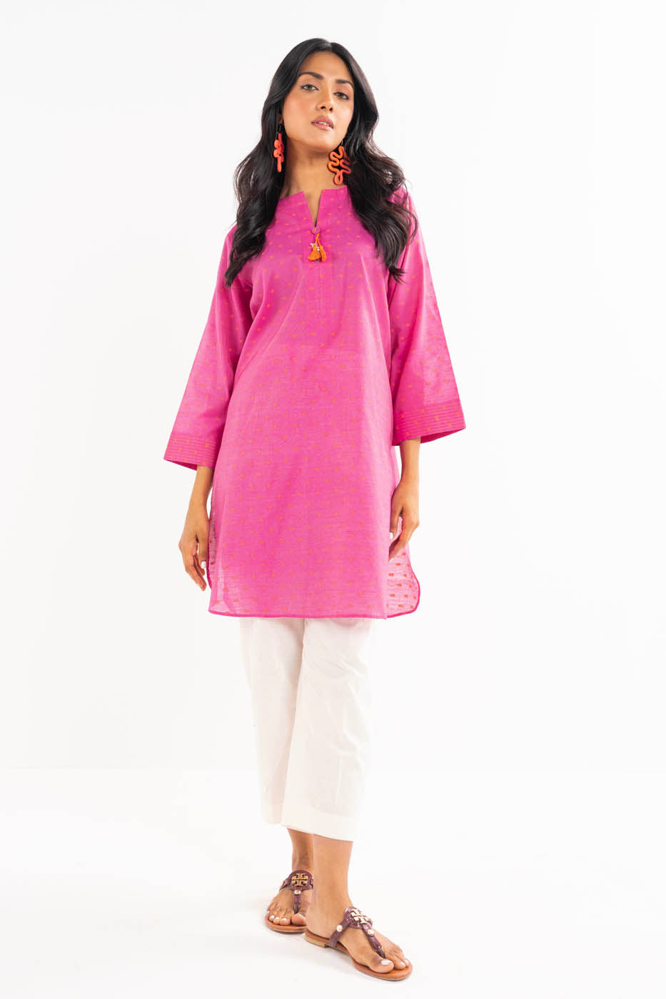 Dyed Jacquard Shirt