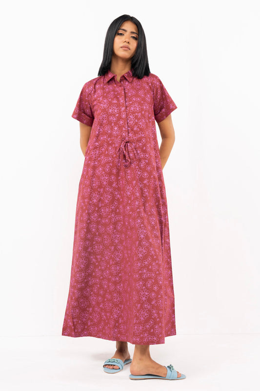 Printed Poplin Shirt