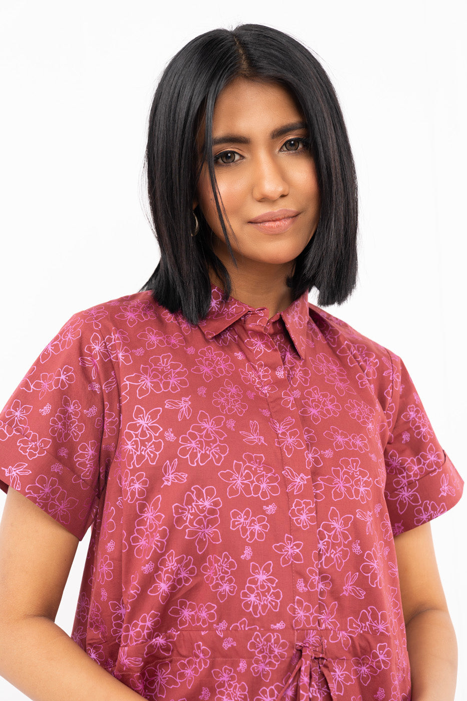 Printed Poplin Shirt