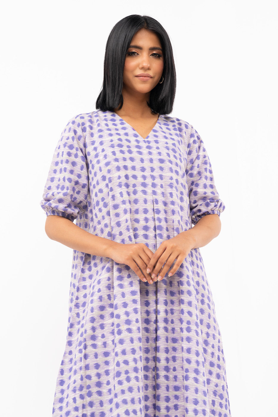 Printed Khaddar Shirt