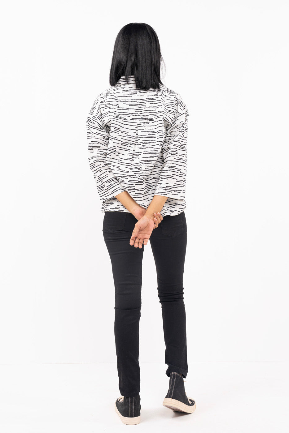 Printed Khaddar Shirt