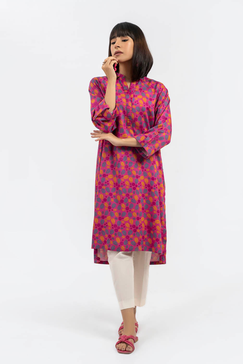 Printed Cotail Viscose Shirt