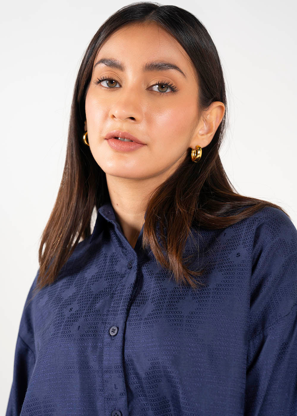 Dyed Jacquard Shirt