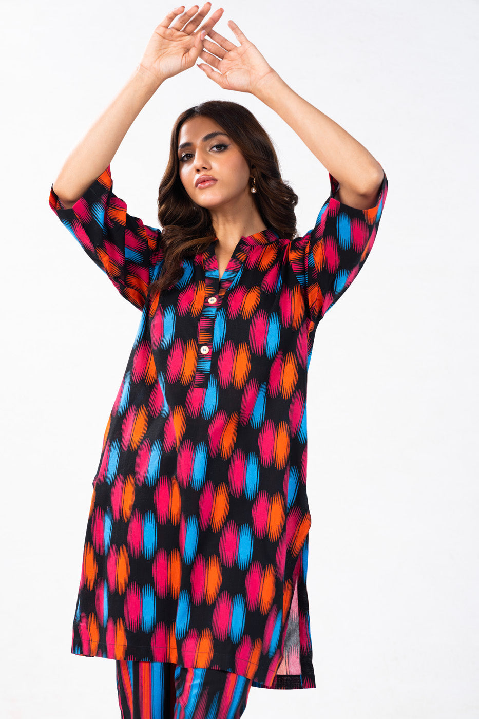 2 PC Printed Cotton Outfit