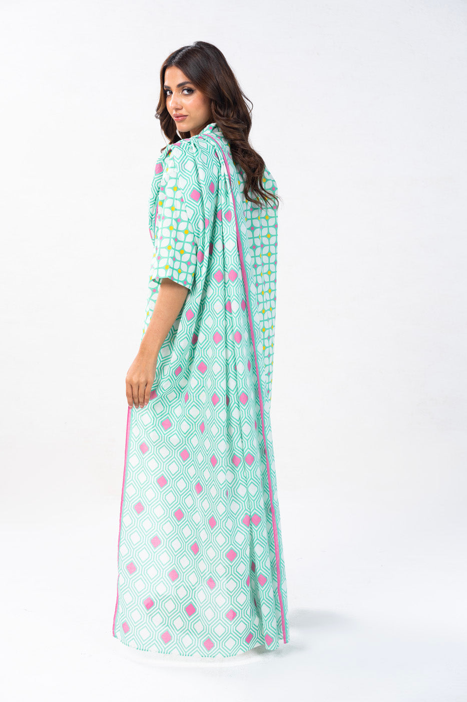 3 PC Printed Cambric Outfit