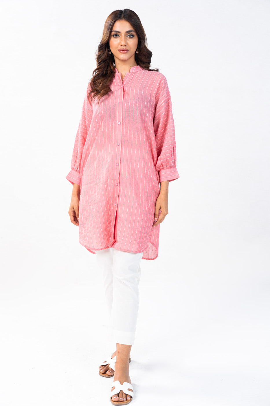 Dyed Yarn Kurti