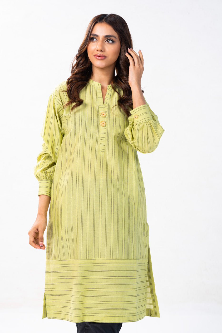 Dyed Yarn Kurti