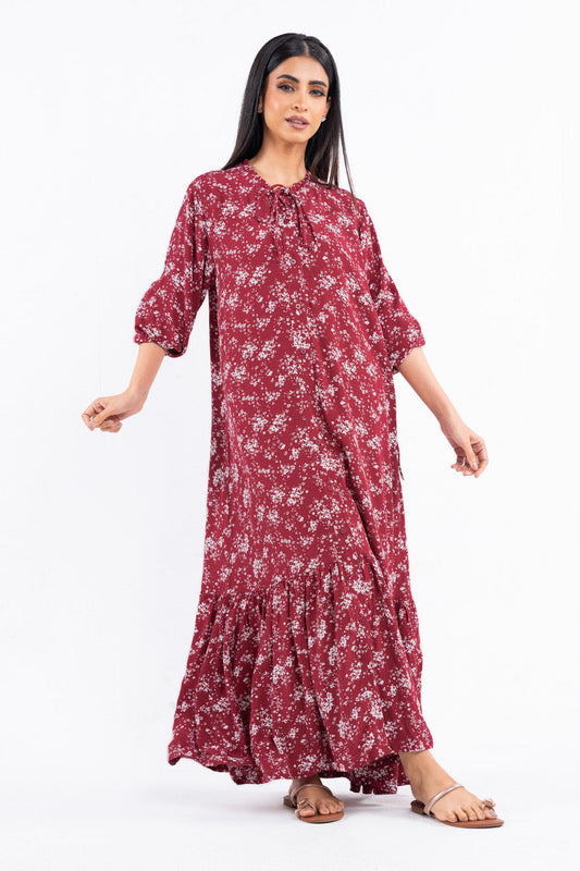 Printed georgette Dress