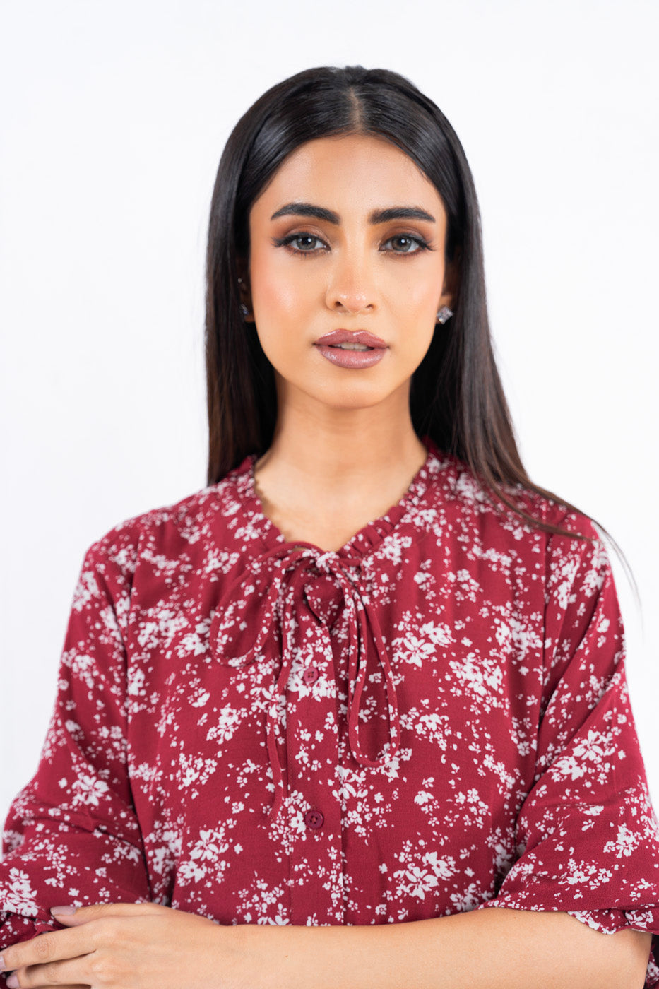 Printed georgette Dress