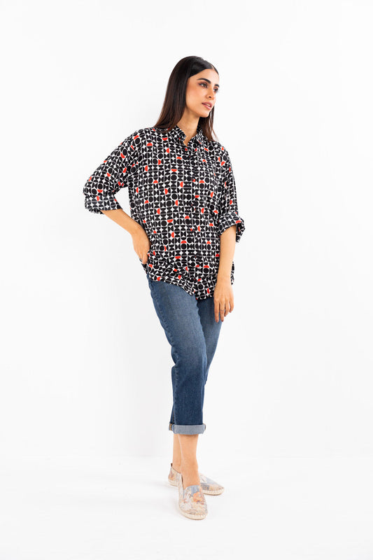Printed Viscose Shirt