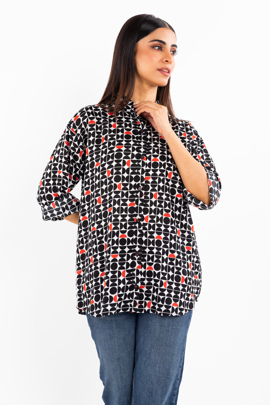 Printed Viscose Shirt