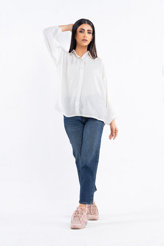 Dyed Yarn Shirt