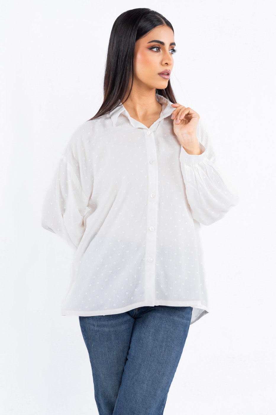Dyed Yarn Shirt