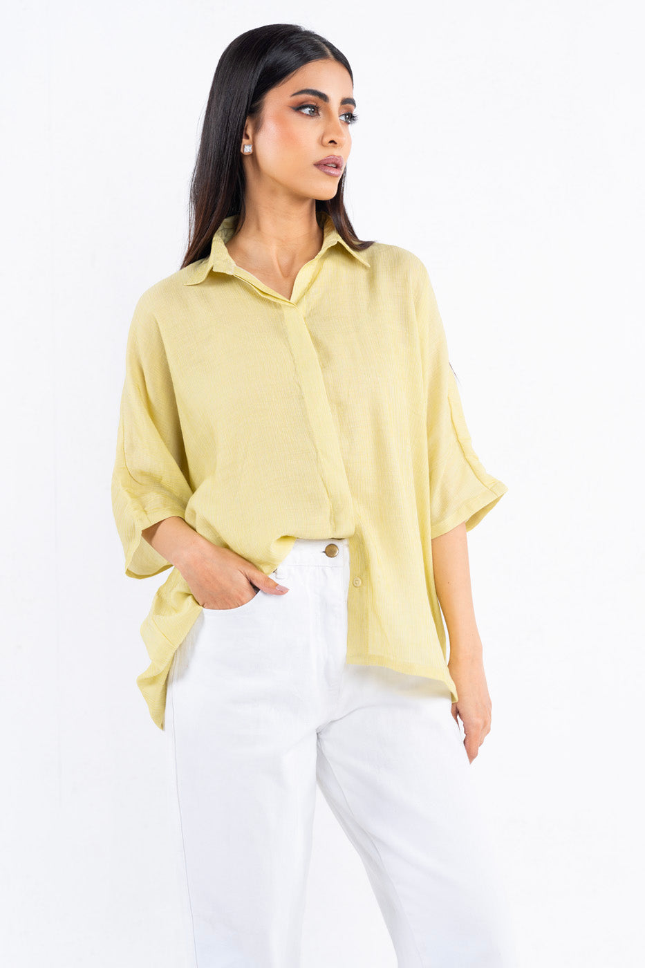 Dyed Yarn Shirt