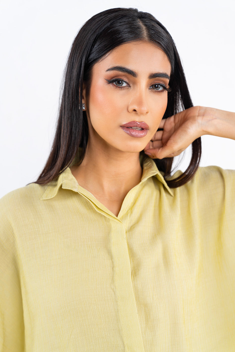 Dyed Yarn Shirt