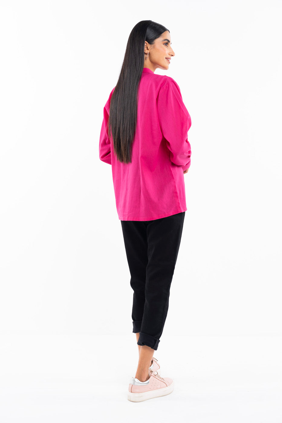 Dyed Linen Shirt