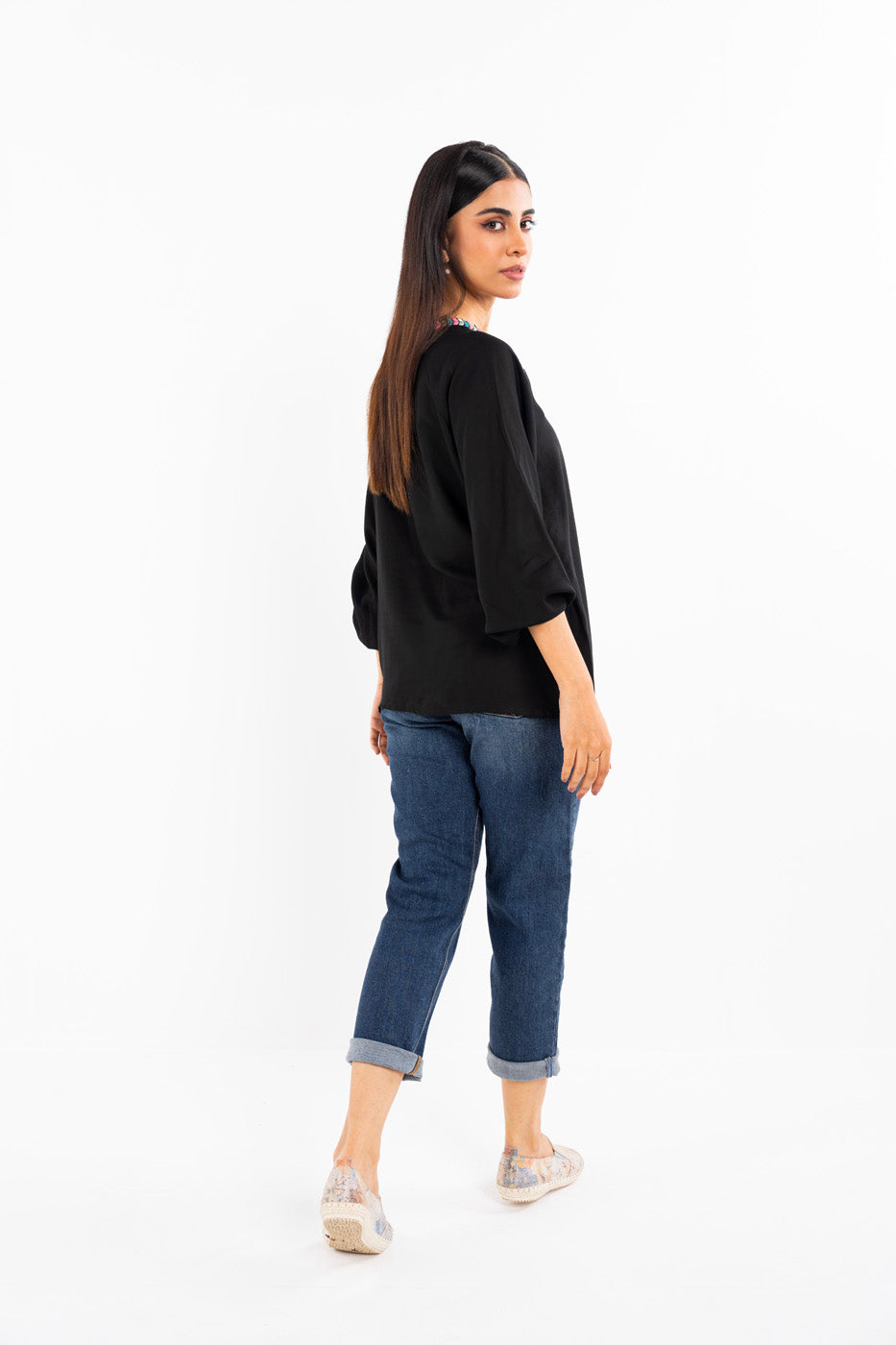 Yarn Dyed Embroidered Shirt