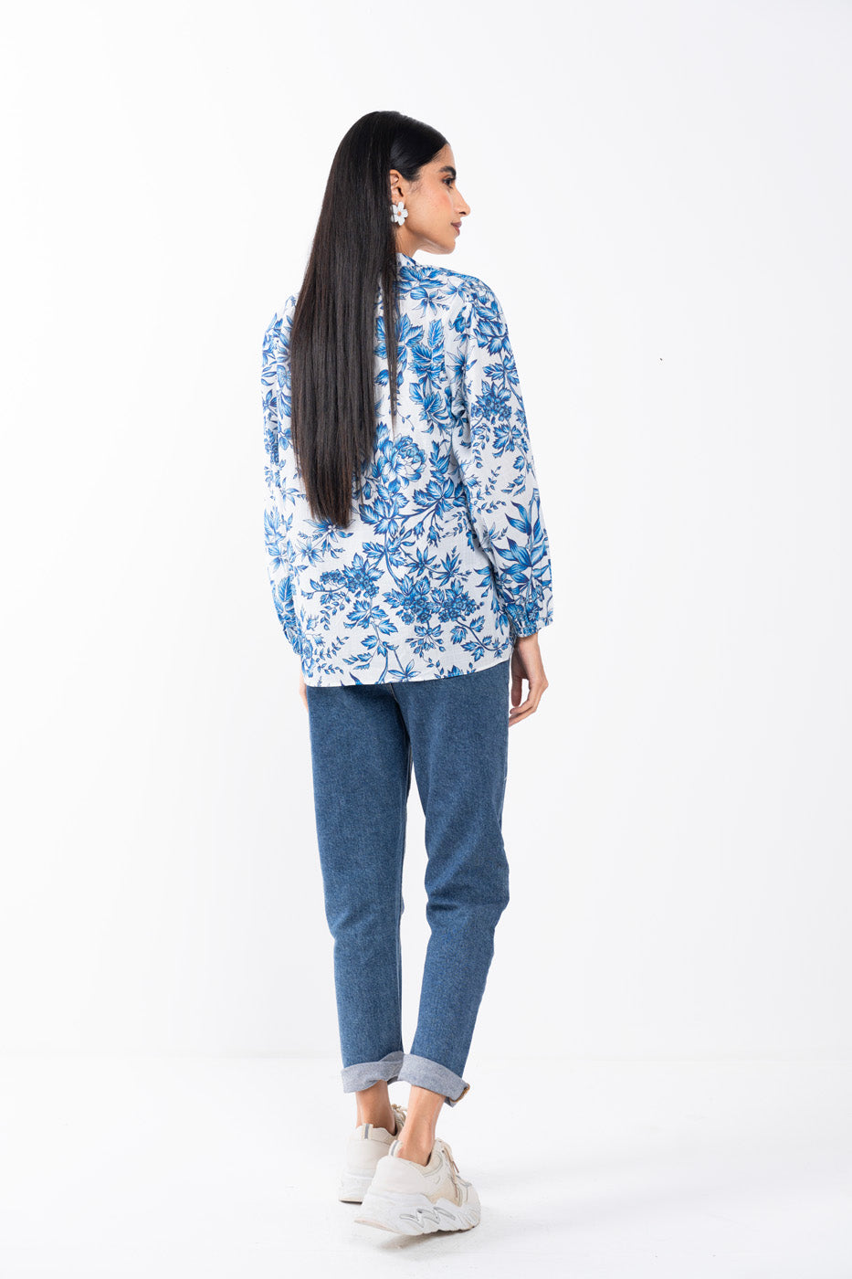 Printed Slub Shirt