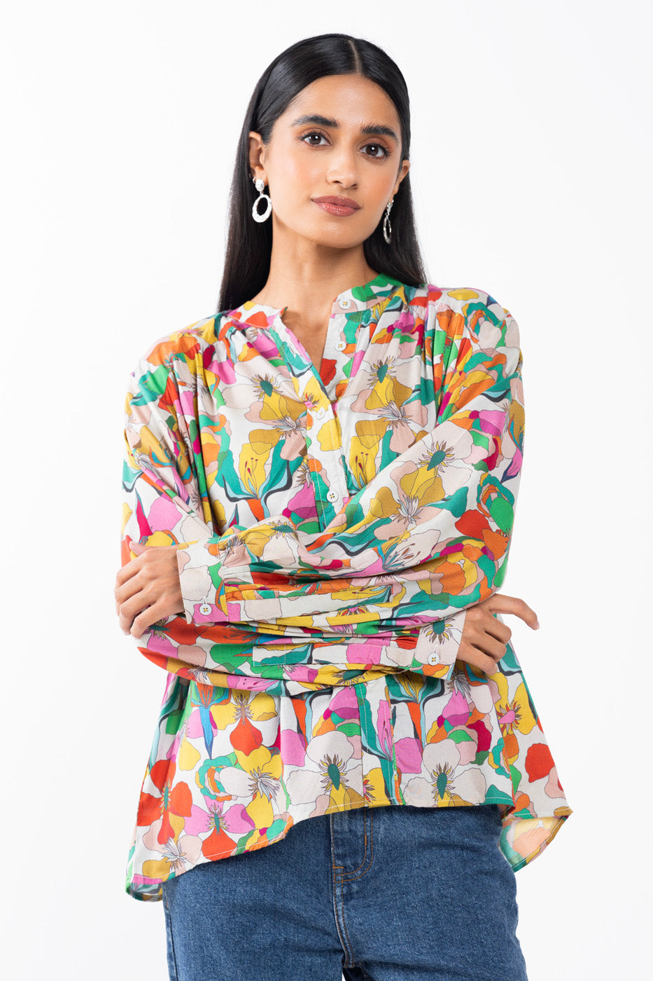 Printed Viscose Shirt