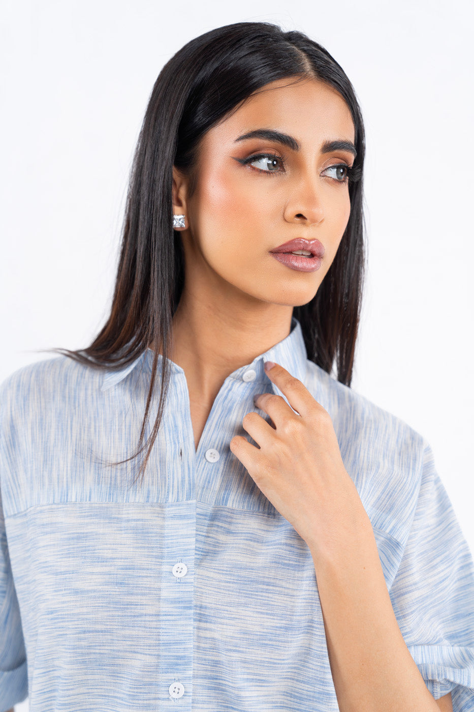 Dyed Yarn Shirt