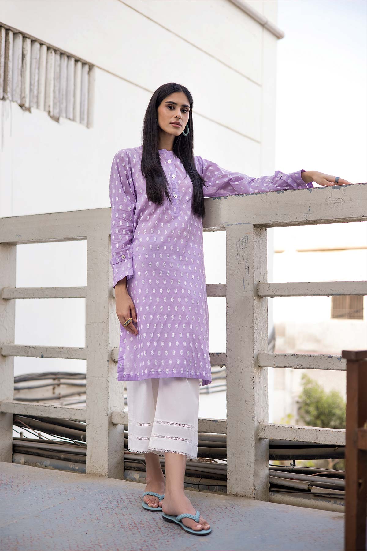 Printed Lawn Kurti