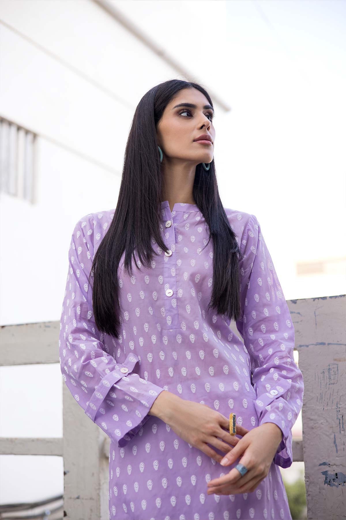 Printed Lawn Kurti