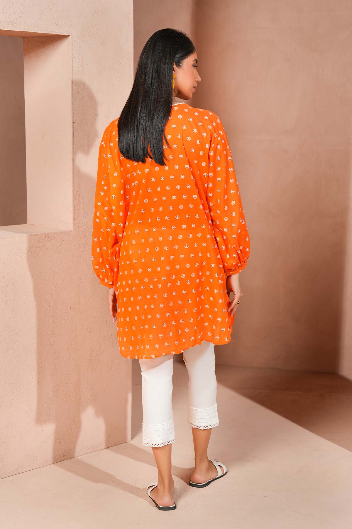 Printed Lawn Kurti