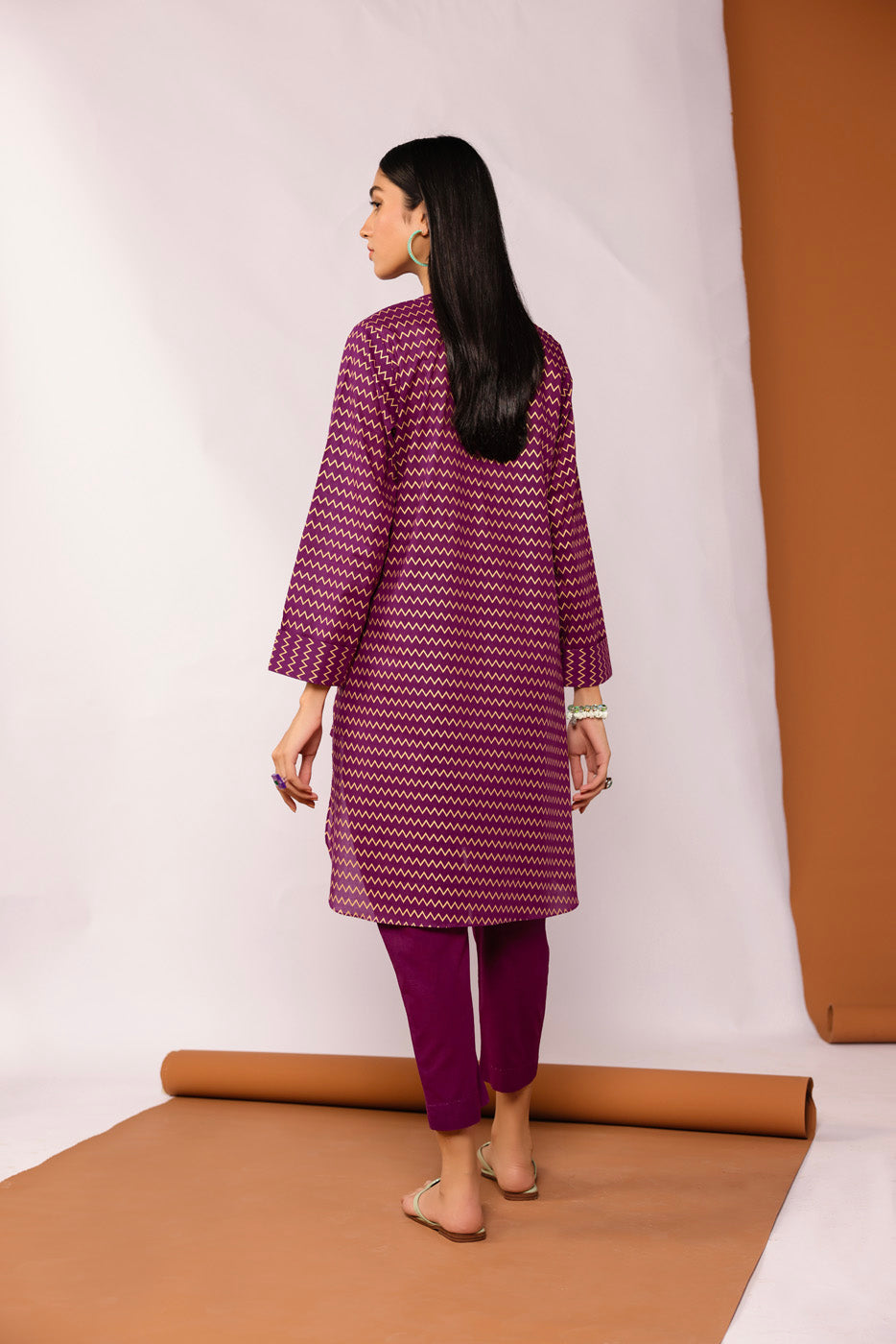 Printed Cambric Kurti