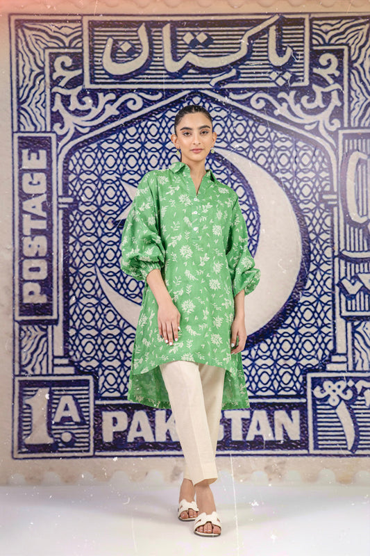 Printed Cambric Kurti