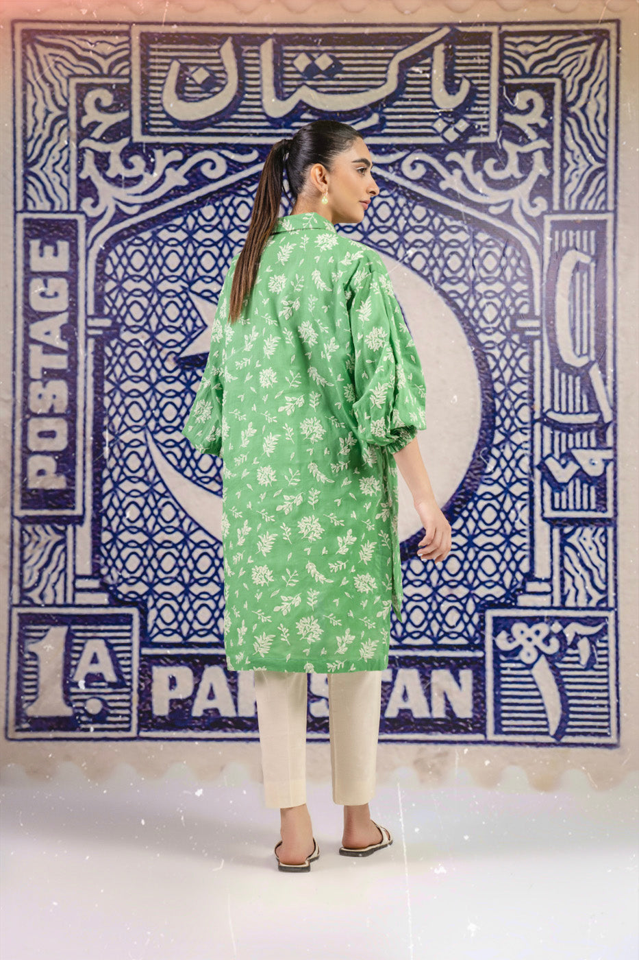 Printed Cambric Kurti