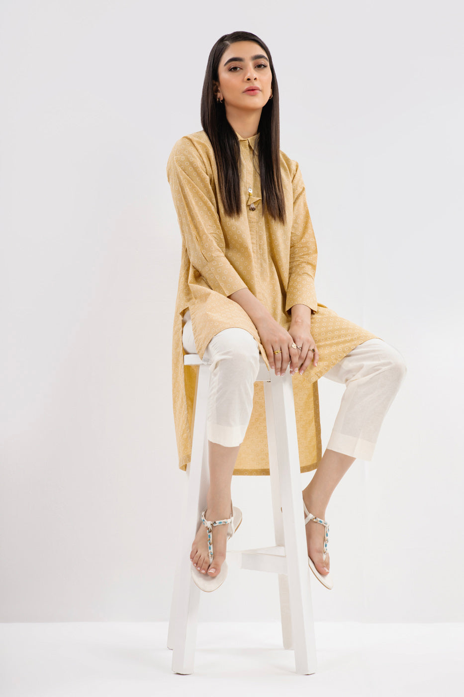 Dyed Cambric Kurti