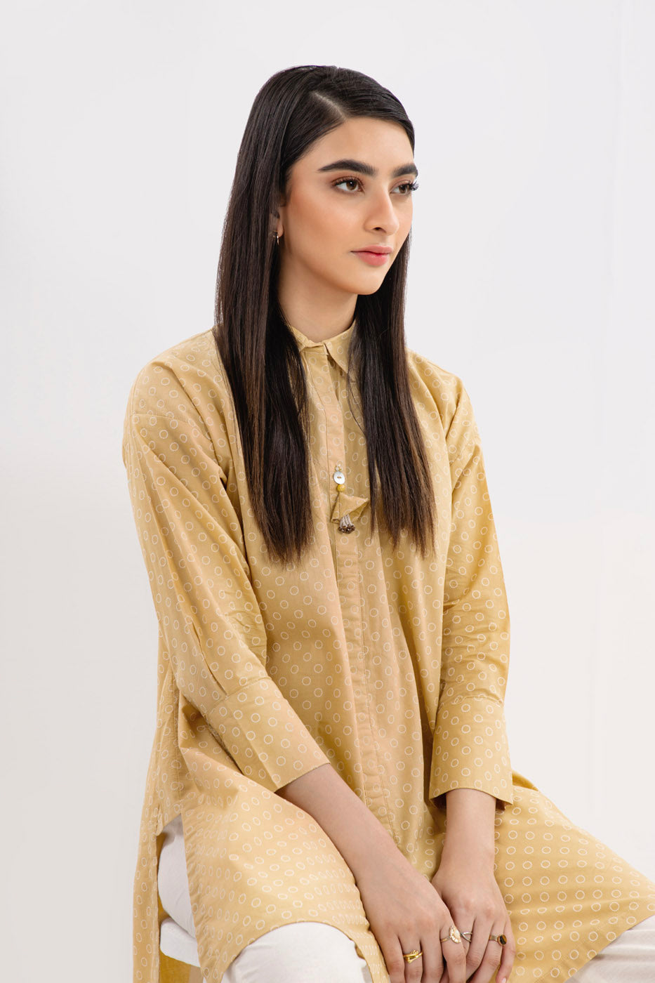Dyed Cambric Kurti