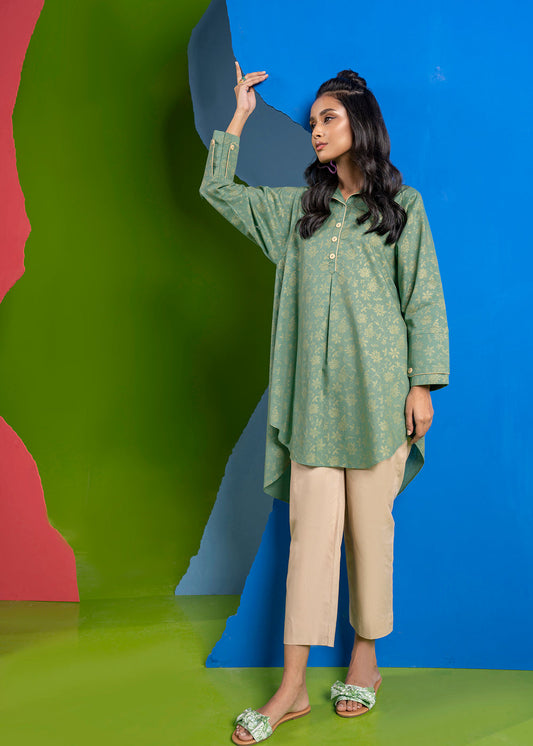 Printed Cambric Kurti