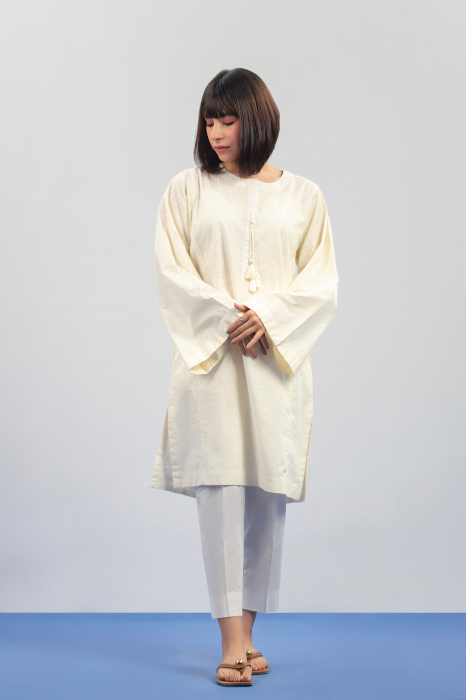 Printed Lawn Kurti