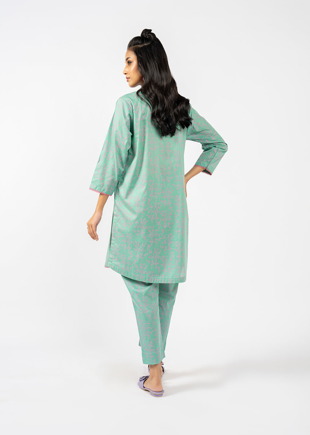 Printed Cambric Kurti