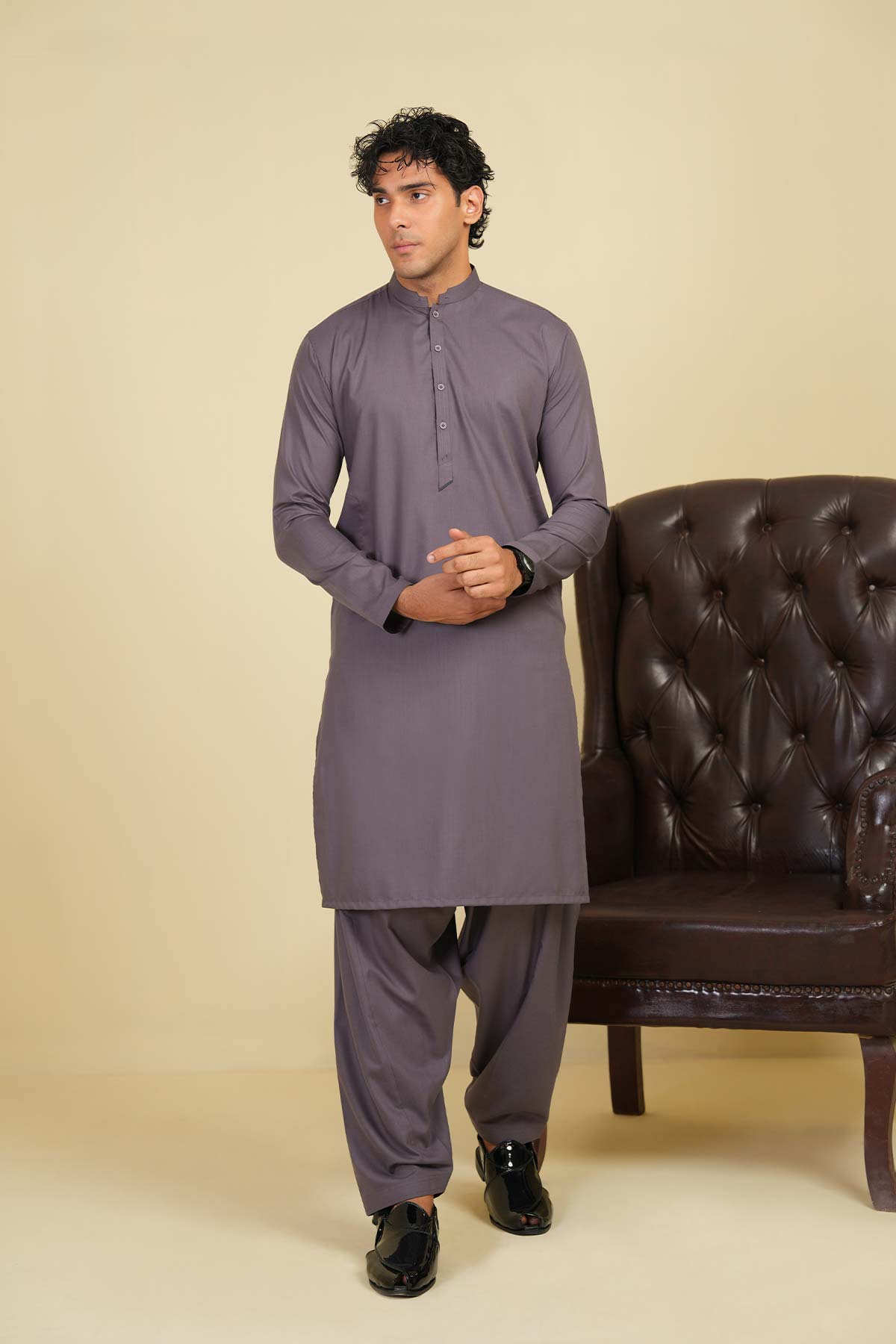 Dyed Blended kurta