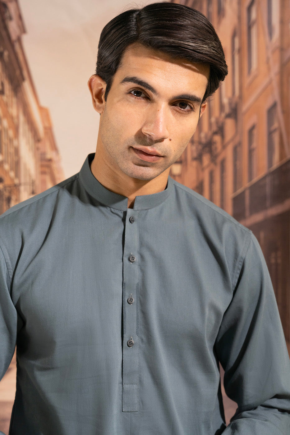 Dyed Cotton Kurta