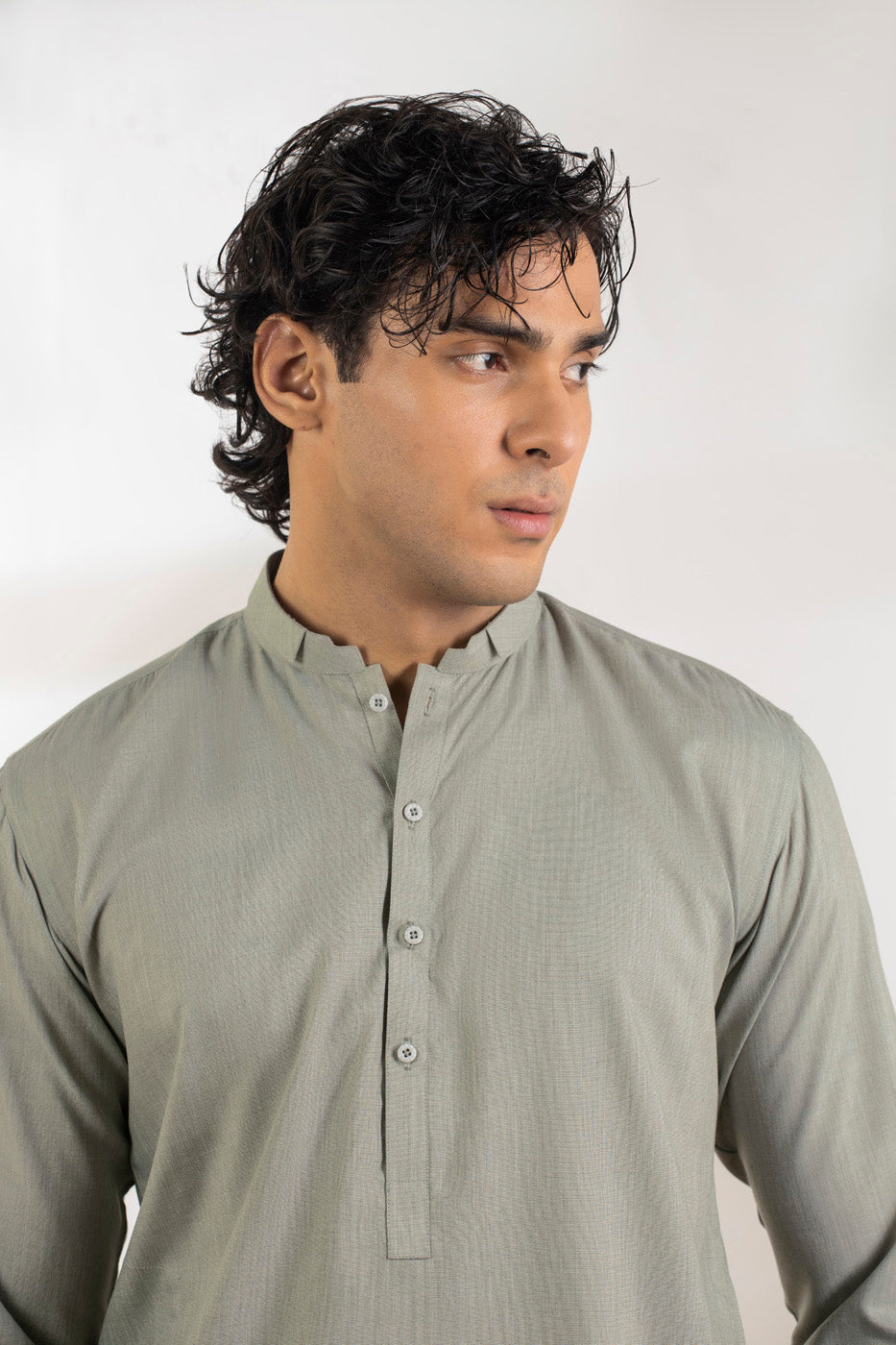 Dyed Blended Kurta