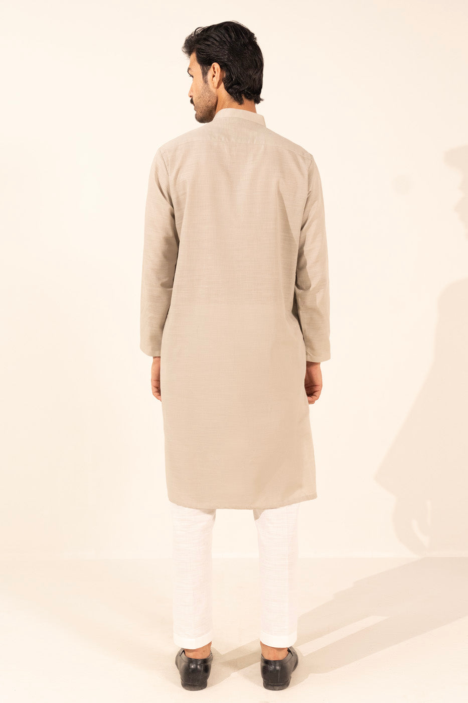 Dyed Khaddar Kurta